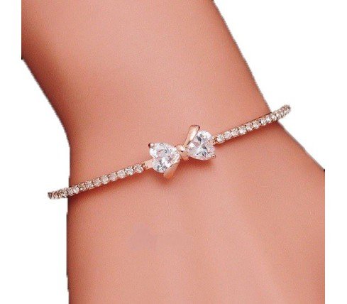PULSERA LAZO CON CIRCONITAS