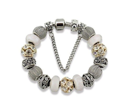 PULSERA ABALORIOS ESTILO PANDORA