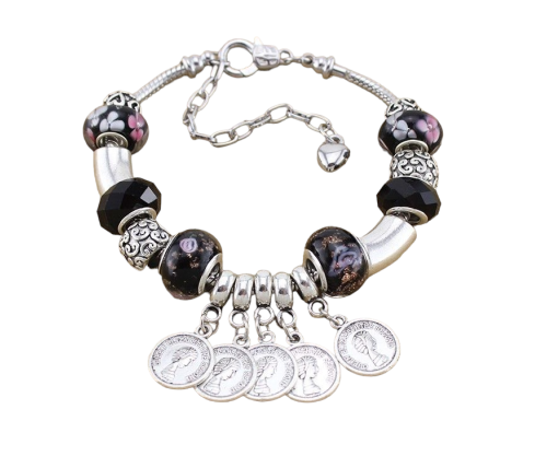 PULSERA ABALORIOS ESTILO PANDORA