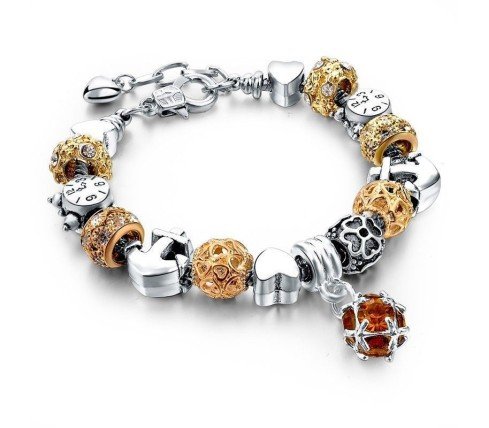 PULSERA ABALORIOS ESTILO PANDORA