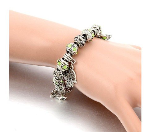 PULSERA ABALORIOS ESTILO PANDORA
