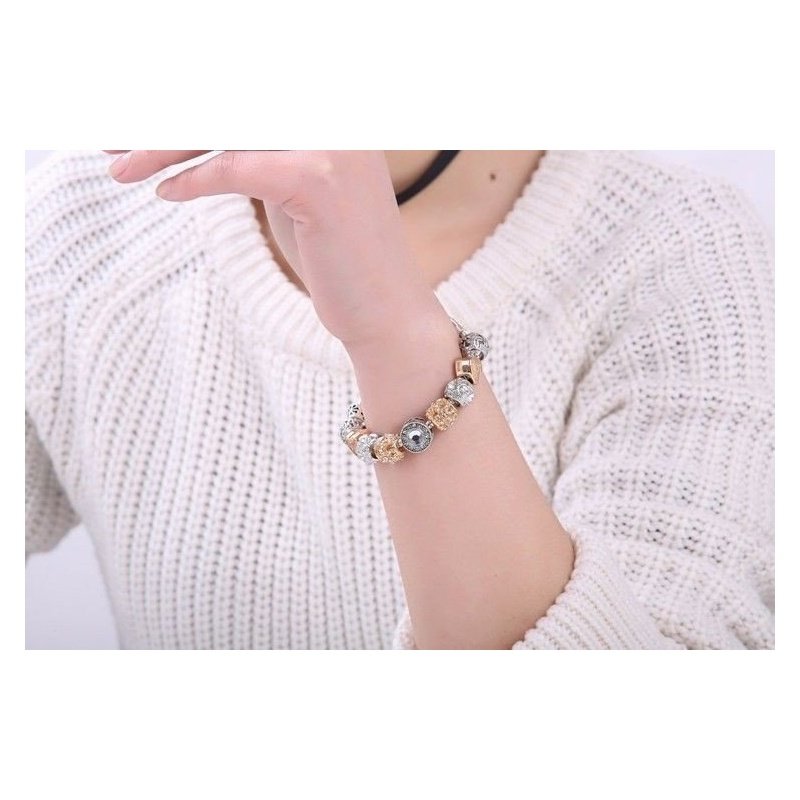 PULSERA ABALORIOS ESTILO PANDORA