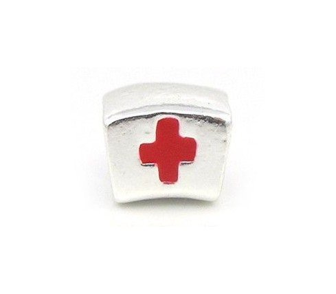 ABALORIO ENFERMERA PARA PULSERAS TIPO PANDORA