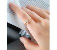 ANILLO COMPROMISO DOBLE CARRIL Y DOS CIRCONITAS ANILLO COMPROMISO DOBLE CARRIL Y DOS CIRCONITAS