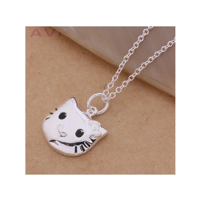 COLGANTE  "HELLO KITTY"  CON PLATA 925