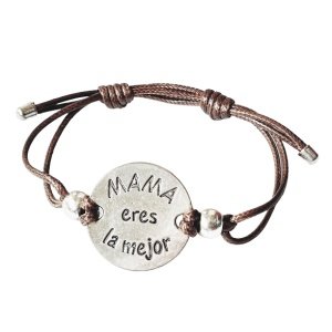 PULSERA ARTESANAL MAMÁ ERES LA MEJOR