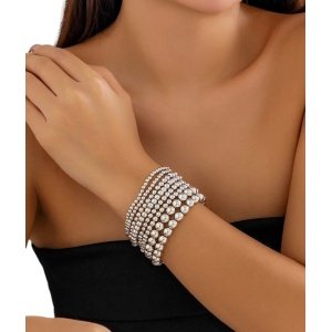pulsera bolas grandes plata