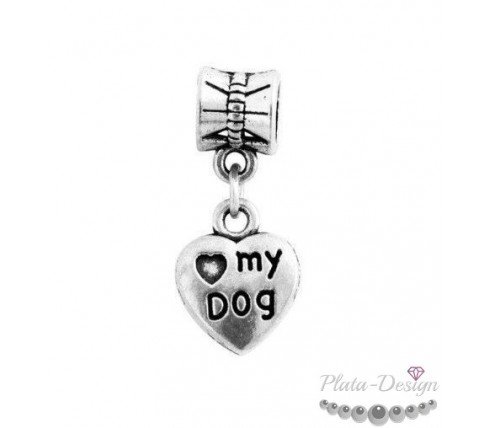 abalorio love my dog pandora