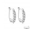PENDIENTES ARETES CON CIRCONITAS Y PLATA S925 PENDIENTES ARETES CON CIRCONITAS Y PLATA S925