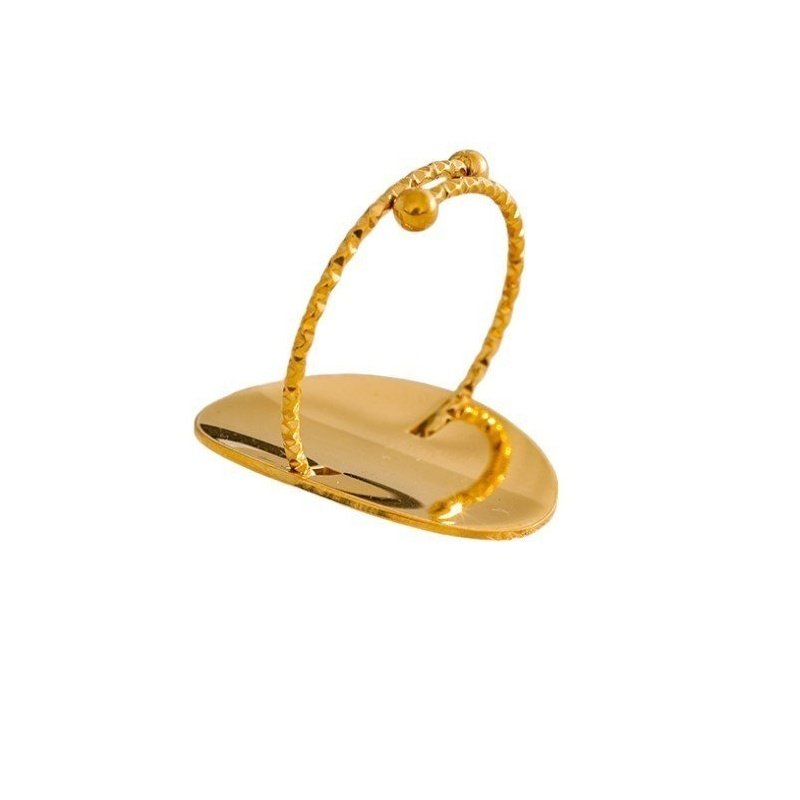 ANILLO OVALADO ACERO DORADO WATERPROOF AJUSTABLE