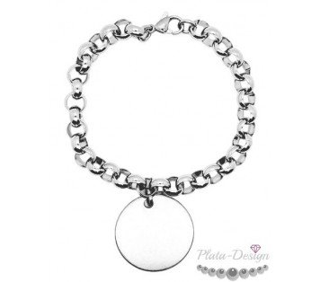 pulsera acero personalizada
