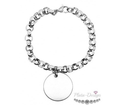 pulsera acero personalizada