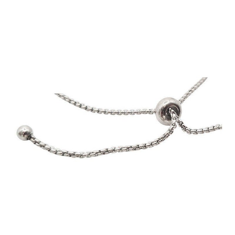 PULSERA ESCLAVA ALERTA MÉDICA MUJER TALLA AJUSTABLE