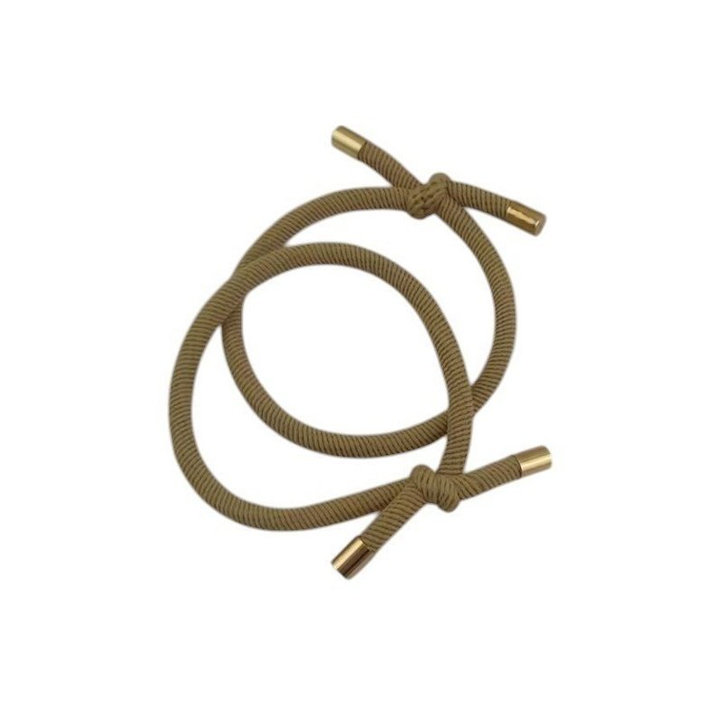 PULSERA ELÁSTICA CON MEDALLA DORADA PERSONALIZADA, VARIOS COLORES