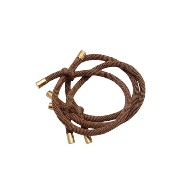 PULSERA ELÁSTICA CON MEDALLA DORADA PERSONALIZADA, VARIOS COLORES