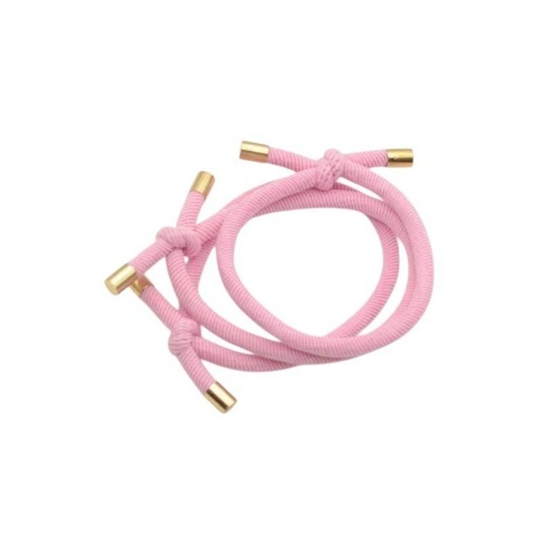 PULSERA ELÁSTICA CON MEDALLA DORADA PERSONALIZADA, VARIOS COLORES