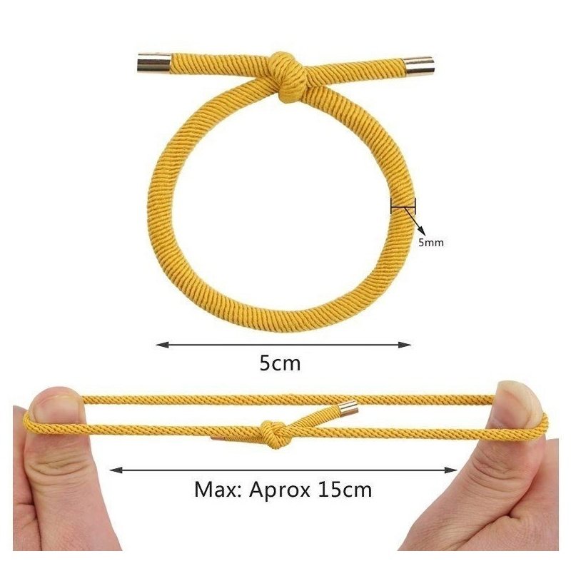 PULSERA ELÁSTICA CON MEDALLA DORADA PERSONALIZADA, VARIOS COLORES