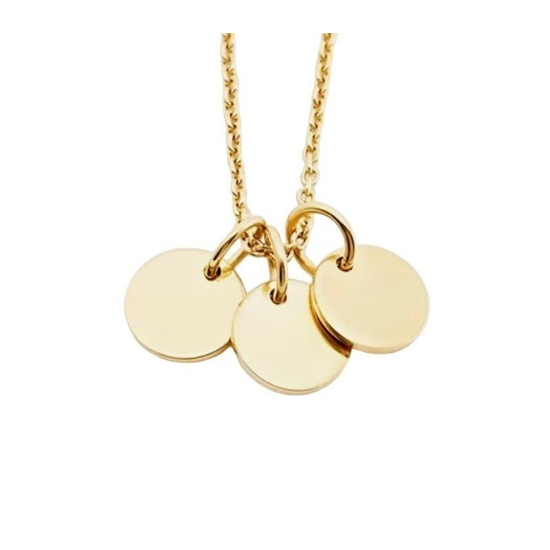 COLLAR CON MEDALLITAS PERSONALIZADAS