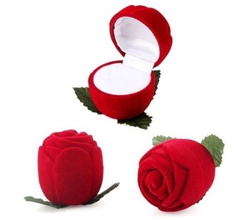 CAJA REGALO "ROSA" PARA JOYAS