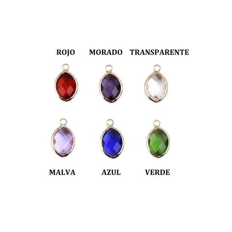 PULSERA CON CHAPA PERSONALIZADA Y CHARMS COLORES