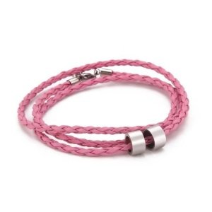 pulsera personalizada con entrepiezas grabadas con nombres ideal para regalar a madres y amigas