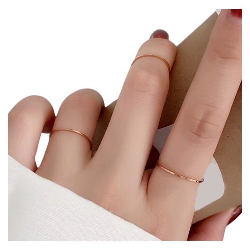 ANILLO ALIANZA ACERO WATERPROOF ULTRA FINO LISO