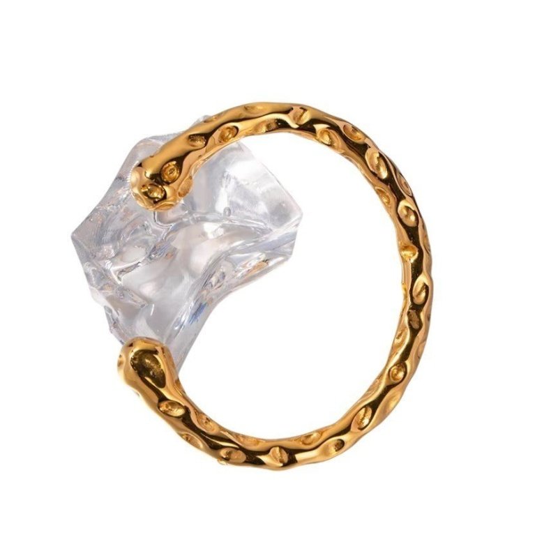 BRAZALETE MIRROR ACERO Y ORO WATERPROOF