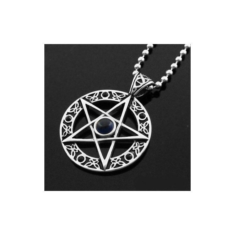 COLGANTE PENTAGRAMA, AMULETO, TALISMÁN