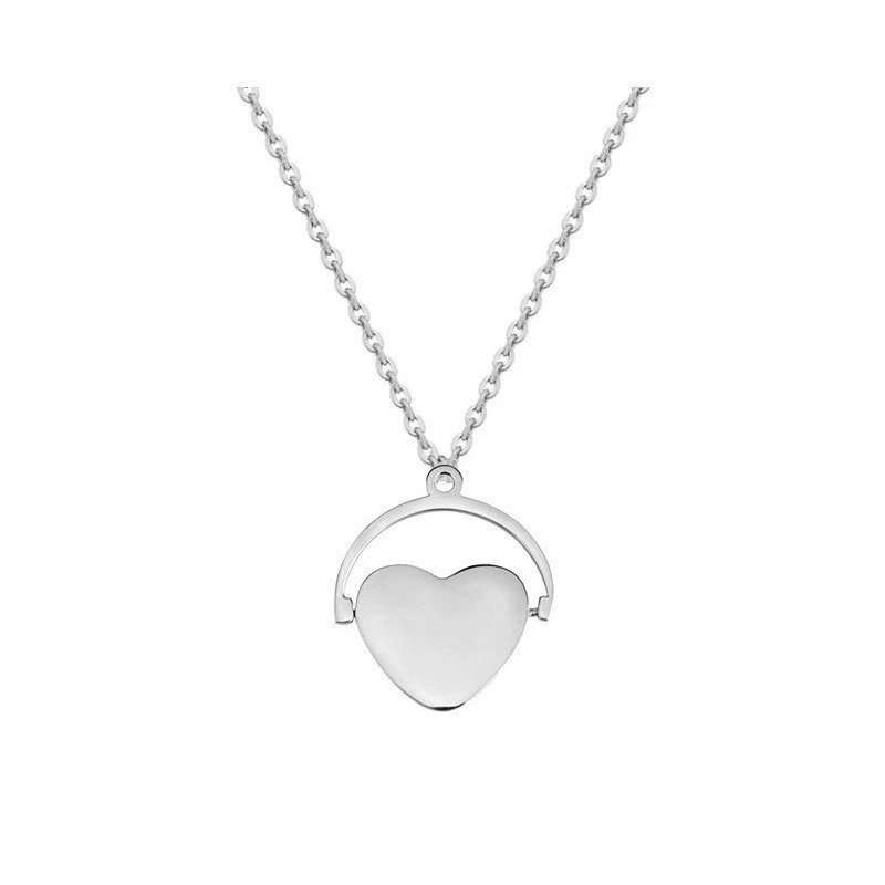 COLGANTE GIRATORIO CORAZÓN PERSONALIZADO