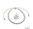 PULSERA ZAMAK PERSONALIZADA CON BOLAS PULSERA ZAMAK PERSONALIZADA CON BOLAS