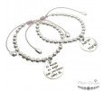 PULSERA ZAMAK PERSONALIZADA CON BOLAS PULSERA ZAMAK PERSONALIZADA CON BOLAS