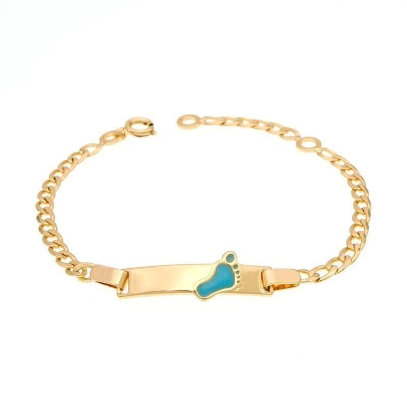 ESCLAVA PARA BEBÉ O NIÑA-O EN ORO GOLDFILLED 18 KILATES