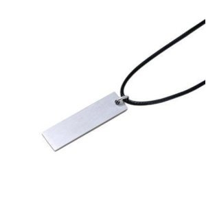 colgantes alerta medica personalizados para hombre