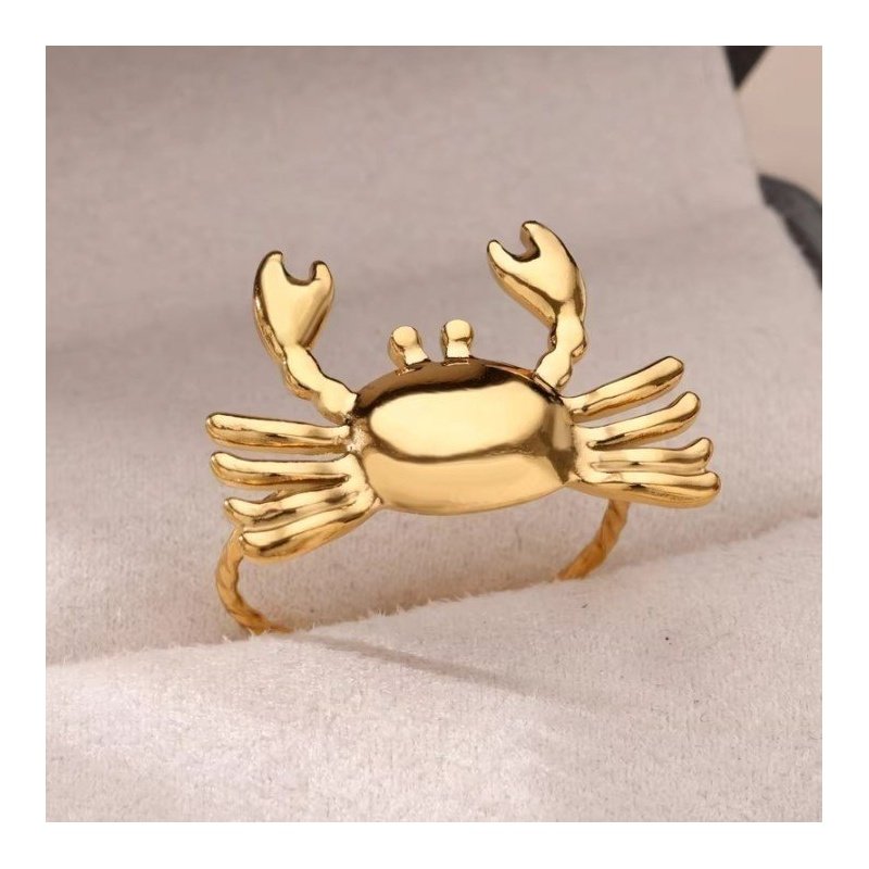 ANILLO CANGREJO ACERO WATERPROOF HORÓSCOPO CÁNCER