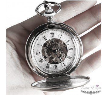 reloj de bolsillo de cuerda personalizado