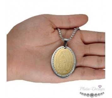 medalla virgen maría comunión