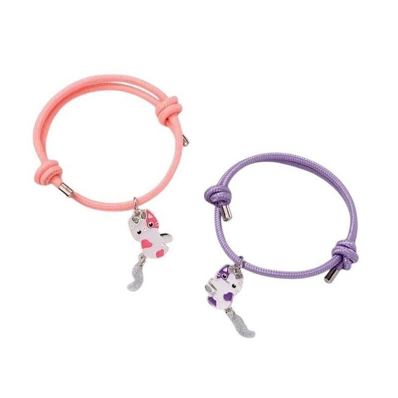 PAREJA DE PULSERAS QUE BRILLAN EN LA OSCURIDAD