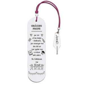 MARCAPÁGINAS PROFESORES EN CATALÁN PERSONALIZADO