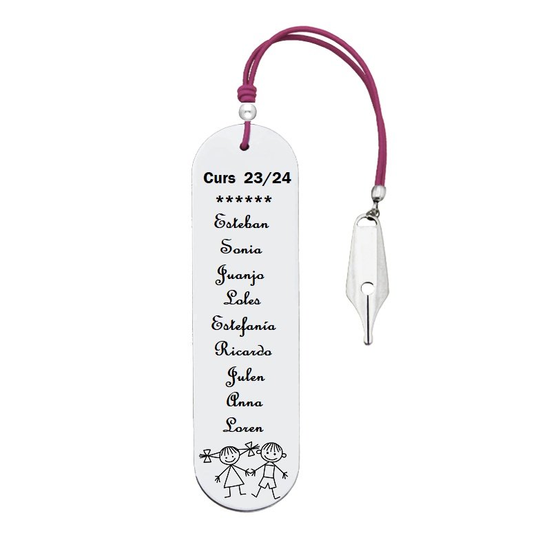 MARCAPÁGINAS PROFESORES EN CATALÁN PERSONALIZADO