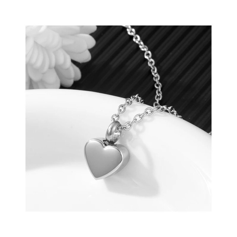 COLGANTE CREMATORIO CORAZÓN PEQUEÑO PARA CENIZAS