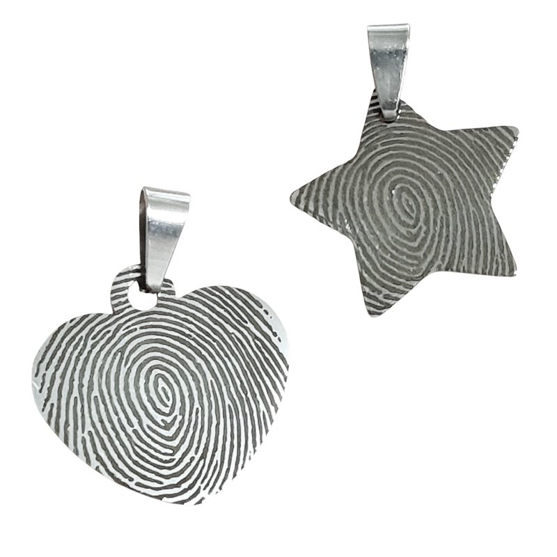 COLGANTE PERSONALIZADO HUELLA DACTILAR