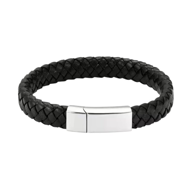 PULSERA CUERO CREMATORIA PARA CENIZAS DE SER QUERIDO O MASCOTA