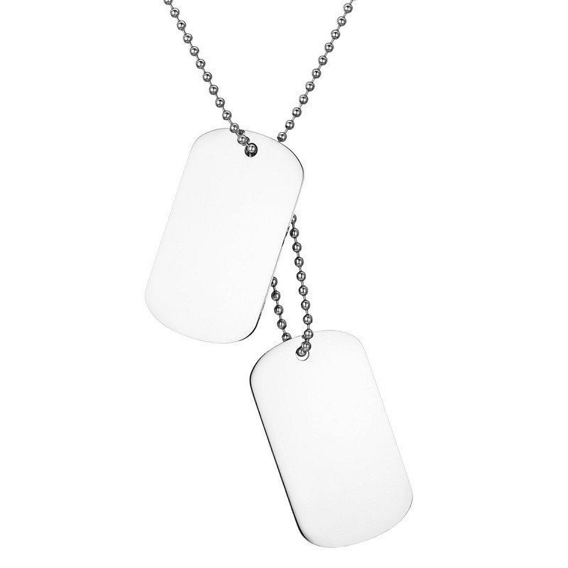 PLACAS PARA GRABAR ESTILO MILITAR BORDES REDONDEADOS