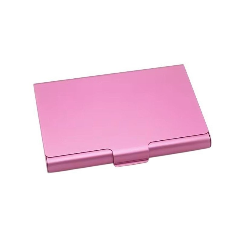 TARJETERO ROSA PERSONALIZADO