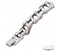 PULSERA HOMBRE ACERO MACIZO ESLABÓN CADENA DE BICICLETA