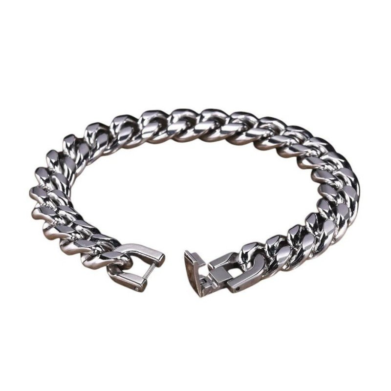 PULSERA CUBANA ACERO VARIOS ANCHOS
