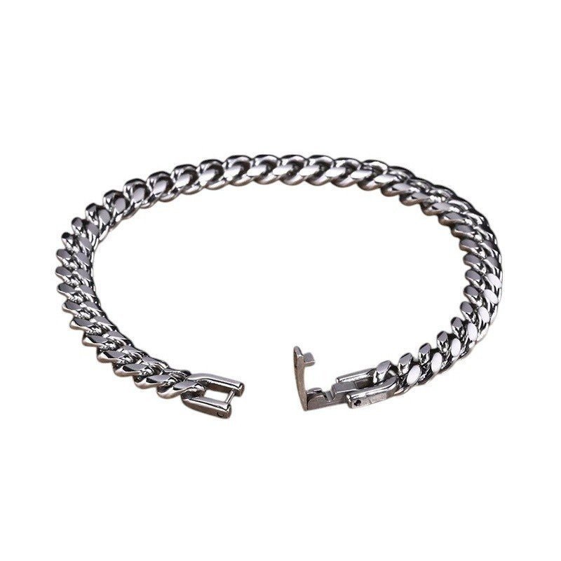 PULSERA CUBANA ACERO VARIOS ANCHOS
