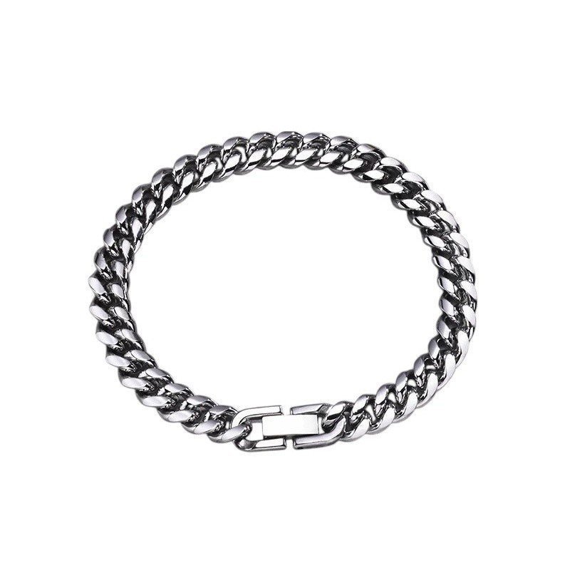PULSERA CUBANA ACERO VARIOS ANCHOS