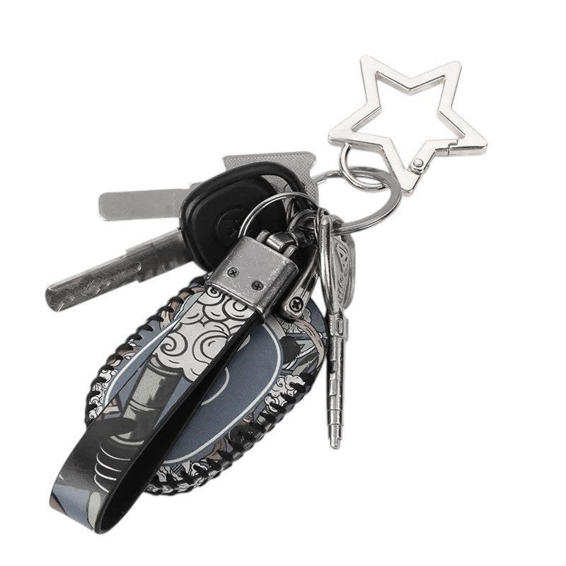 LLAVERO ESTRELLA CON ANILLA