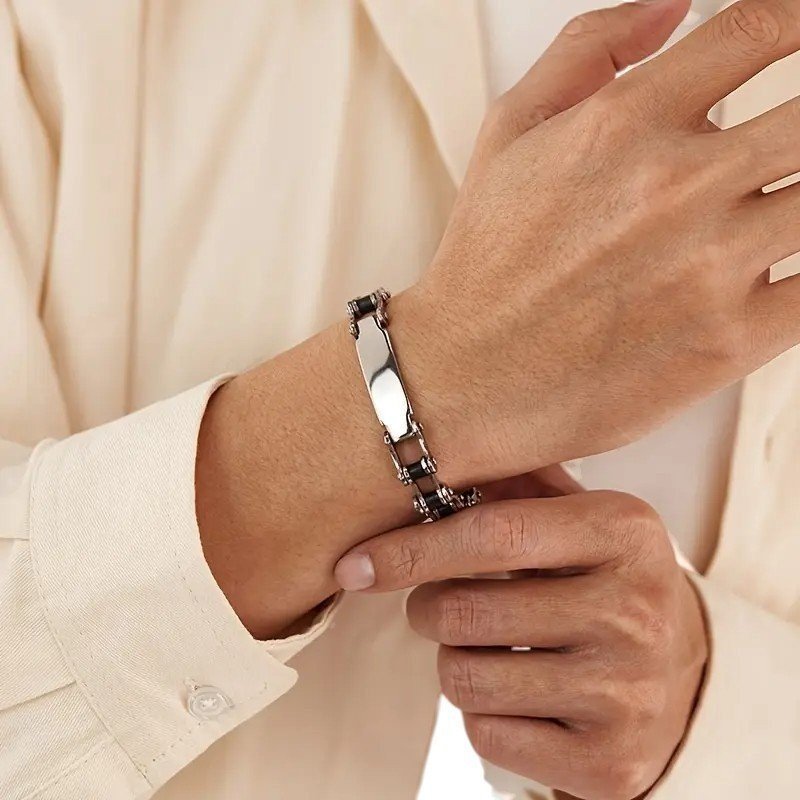 ESCLAVA PERSONALIZADA ESLABÓN TIPO CADENA BICICLETA